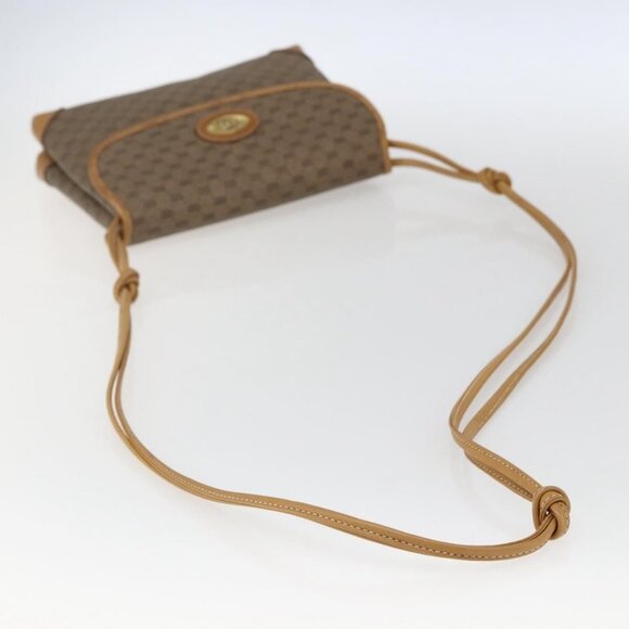 Authentic GUCCI Micro GG Supreme Shoulder Bag PVC Beige Gold 49 007 5548 - Picture 14 of 16